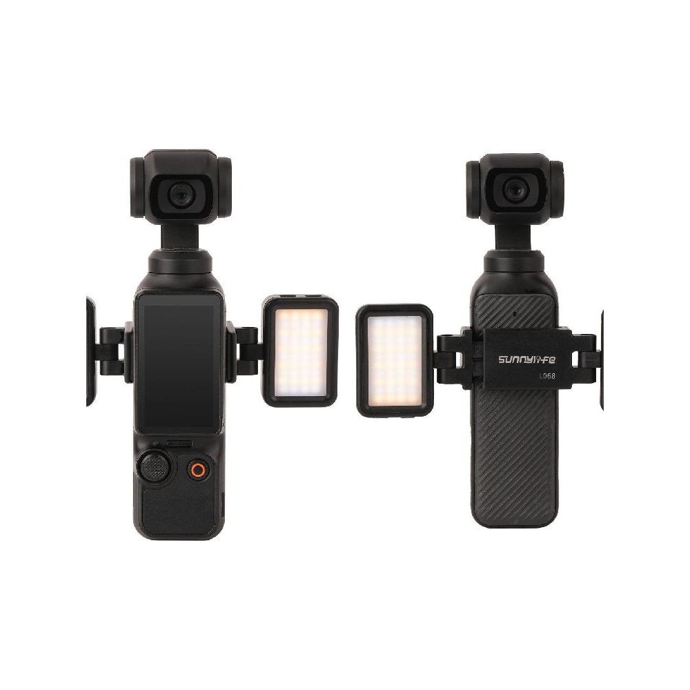 DJI 오즈모 포켓4 라이트 브이로그 셀카 아티팩트 360도 회전 듀얼 조명 이미지 8