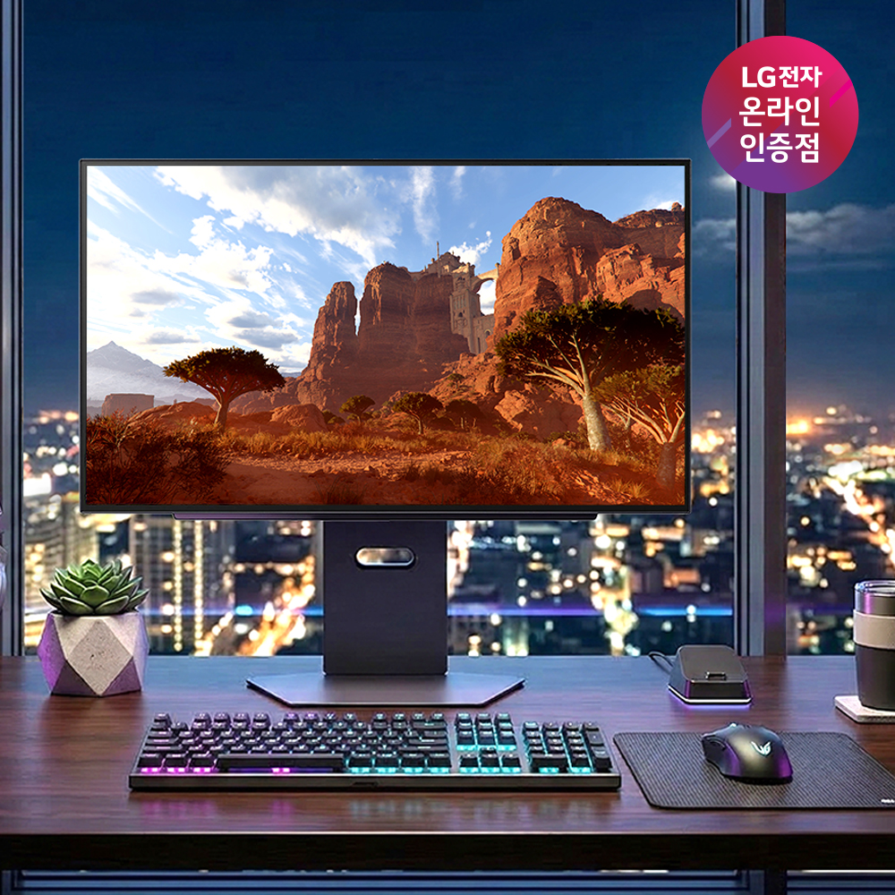 [혜택가 98만] LG 27GX790A 게이밍 모니터 OLED 480Hz QHD 67.3cm(27인치) 울트라기어