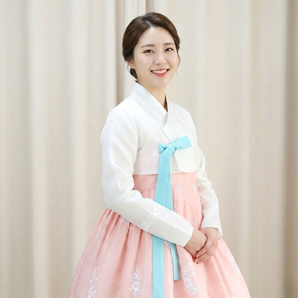 궁 한복 대여 혼주 여자 고급 결혼식 교회 명품 피로연 하객 59번 - 상품 이미지