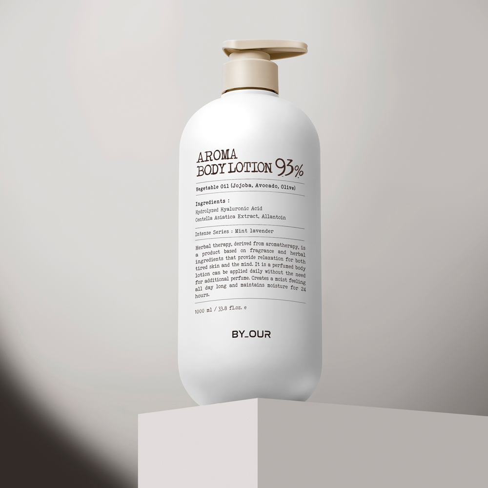 바이아우어 아로마 바디로션 민트라벤더향 1000ml, 1개 이미지 2