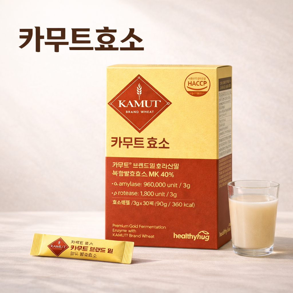 캬무트효소 골드 카무트 가무트 효소 먹는법 발효곡물 분말 스틱 30포, 3개 이미지 6
