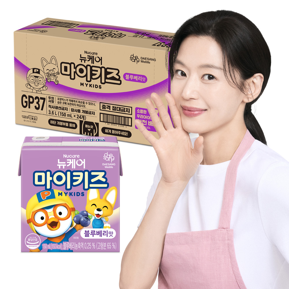 뉴케어 마이키즈 블루베리맛 아이간식 150ml, 24개 - 상품 이미지