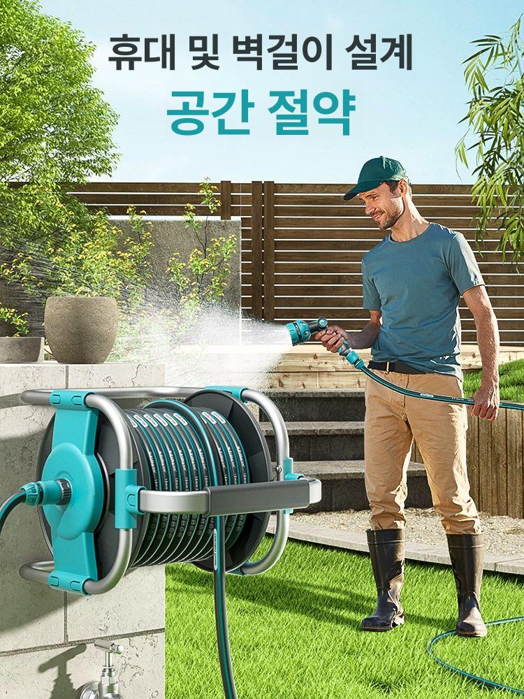 물호스 농업용 호스릴 정리 고급형 내구성 강화 튼튼한 제품 상품 보호 용품 인기 추천 - 상세 이미지 4