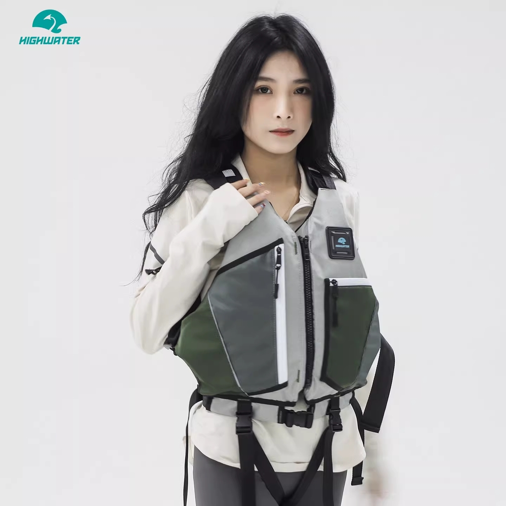 카약 구명조끼 부력보조복 수영 라이프재킷 수상 서핑 - 상세 이미지 3