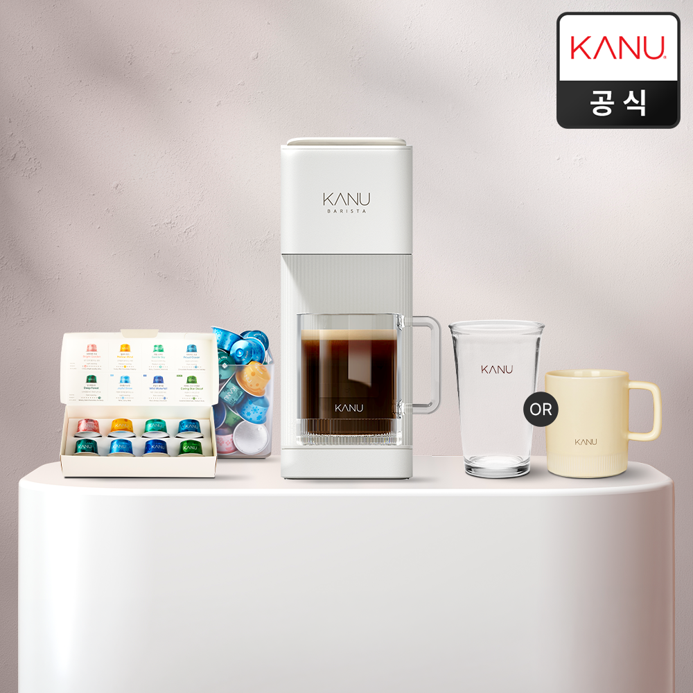 네이버 카누 공식 브랜드스토어 카누 바리스타 캡슐 커피머신 브리즈 + 증정품