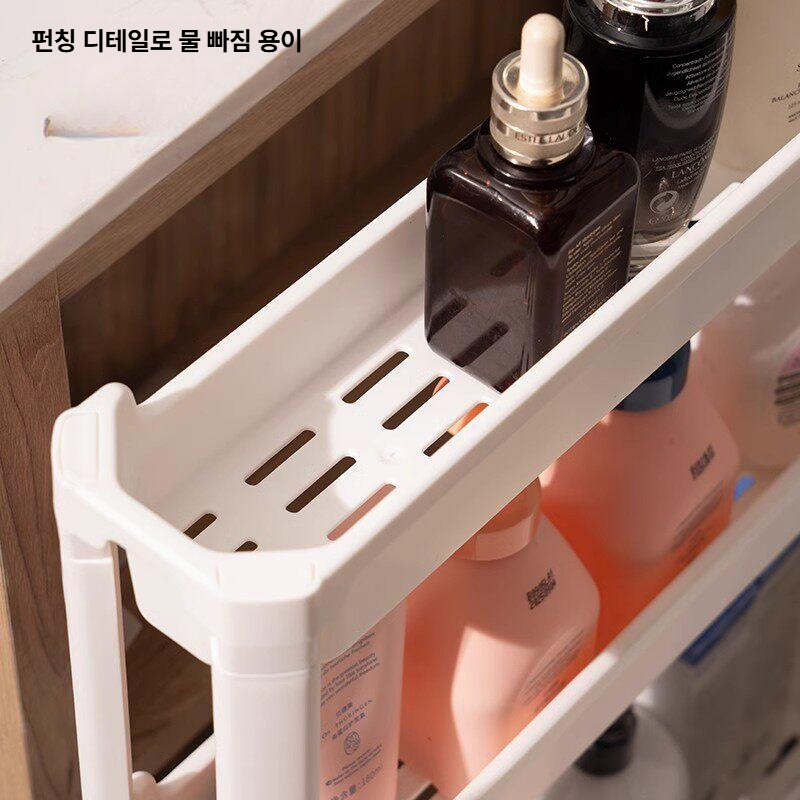 욕실 선반 샴푸 바디샴푸 화장실 코너선반 정리 - 상세 이미지 4