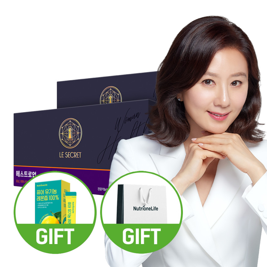 르시크릿 김희애 에스트로업 2박스 2개월분 여성 갱년기 면역 사진 1