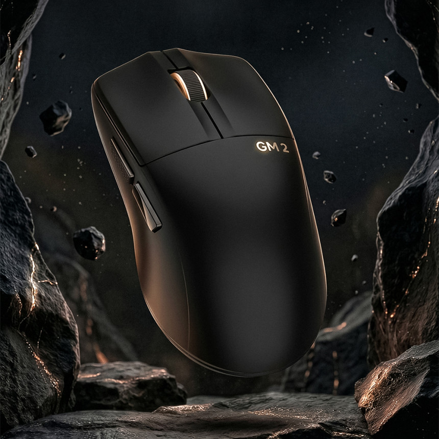 에이투 GM2 초경량 3모드 유무선 블루투스 게이밍 마우스 노트북 컴퓨터 FPS 발로란트 사진 2