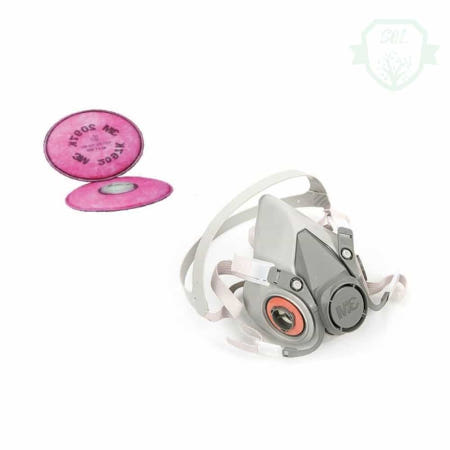 브이커머스협력사 솔군스토어 3M 마스크 방진세트 6200 2097K 분진제거 산업용마스크 미세먼지필터