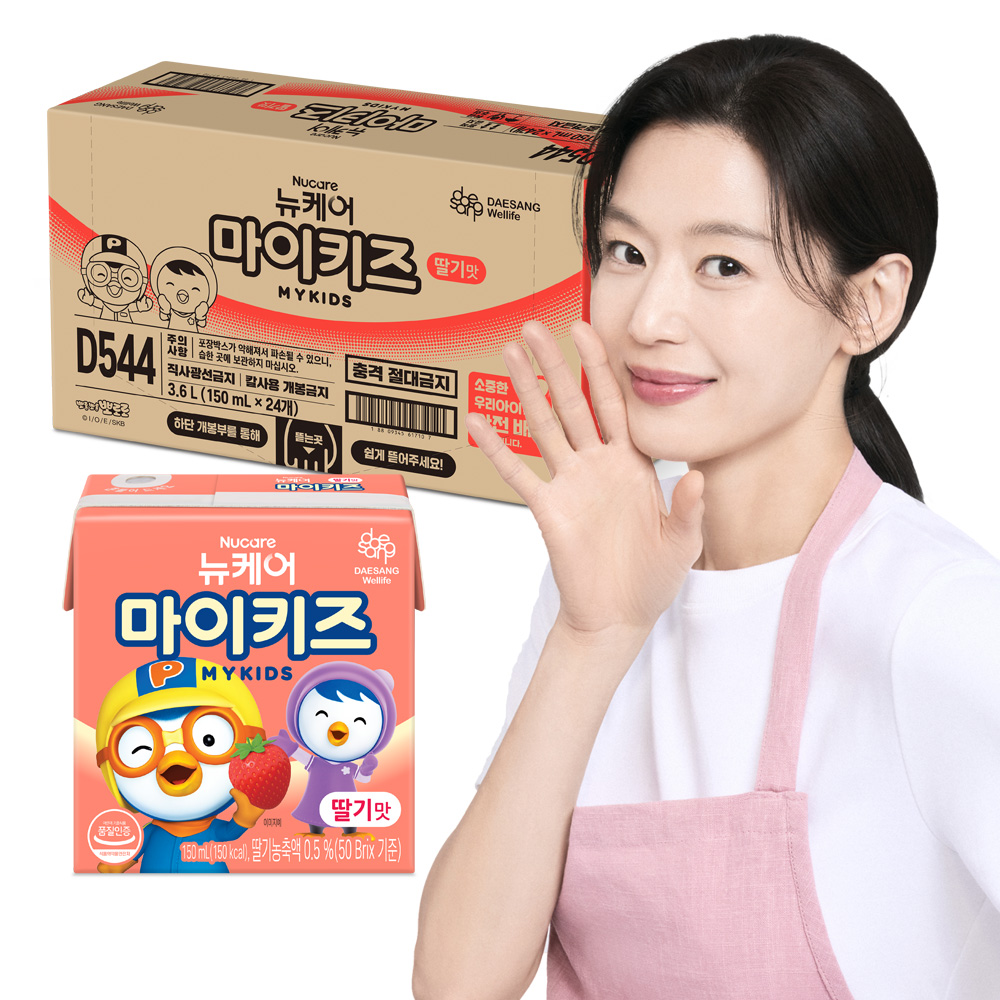 뉴케어 마이키즈 딸기맛 아이간식 150ml, 24개 이미지