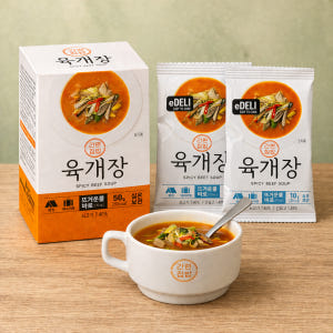 간편식 동결건조 블럭 즉석국 육개장10g 5P 외 4종 맛있게 먹은 솔직 후기 - 상품 이미지 1