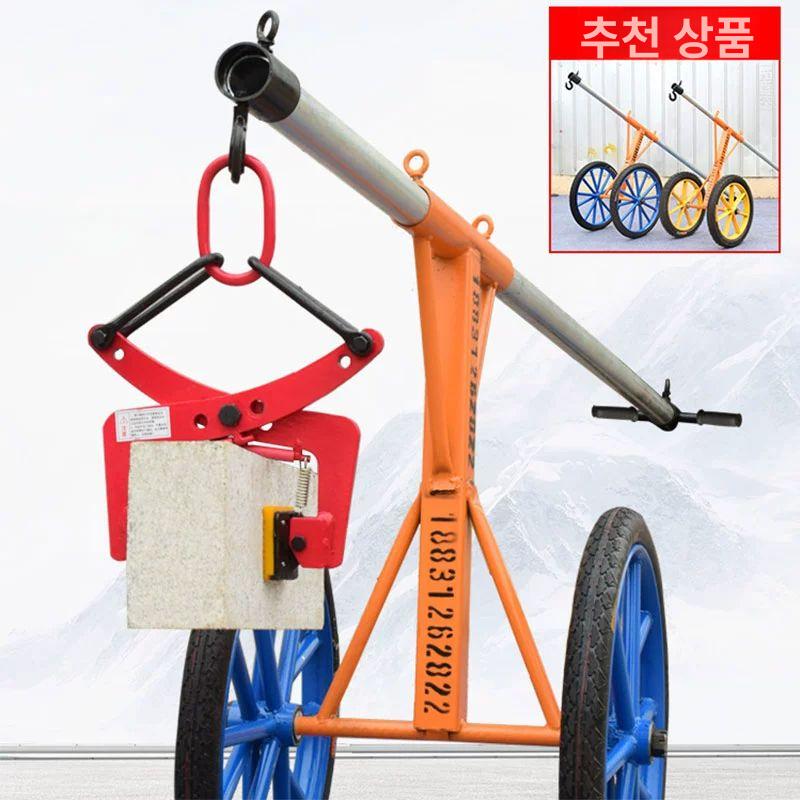 석재용 클램프 미니 포크레인용 경계석 집게 클램프 운반기 보강토 작업용 미니포크레인용 - 상세 이미지 3