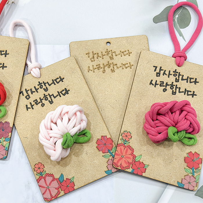 양말목 카네이션 카드만들기 diy 가정의달 행사 - 상세 이미지 3