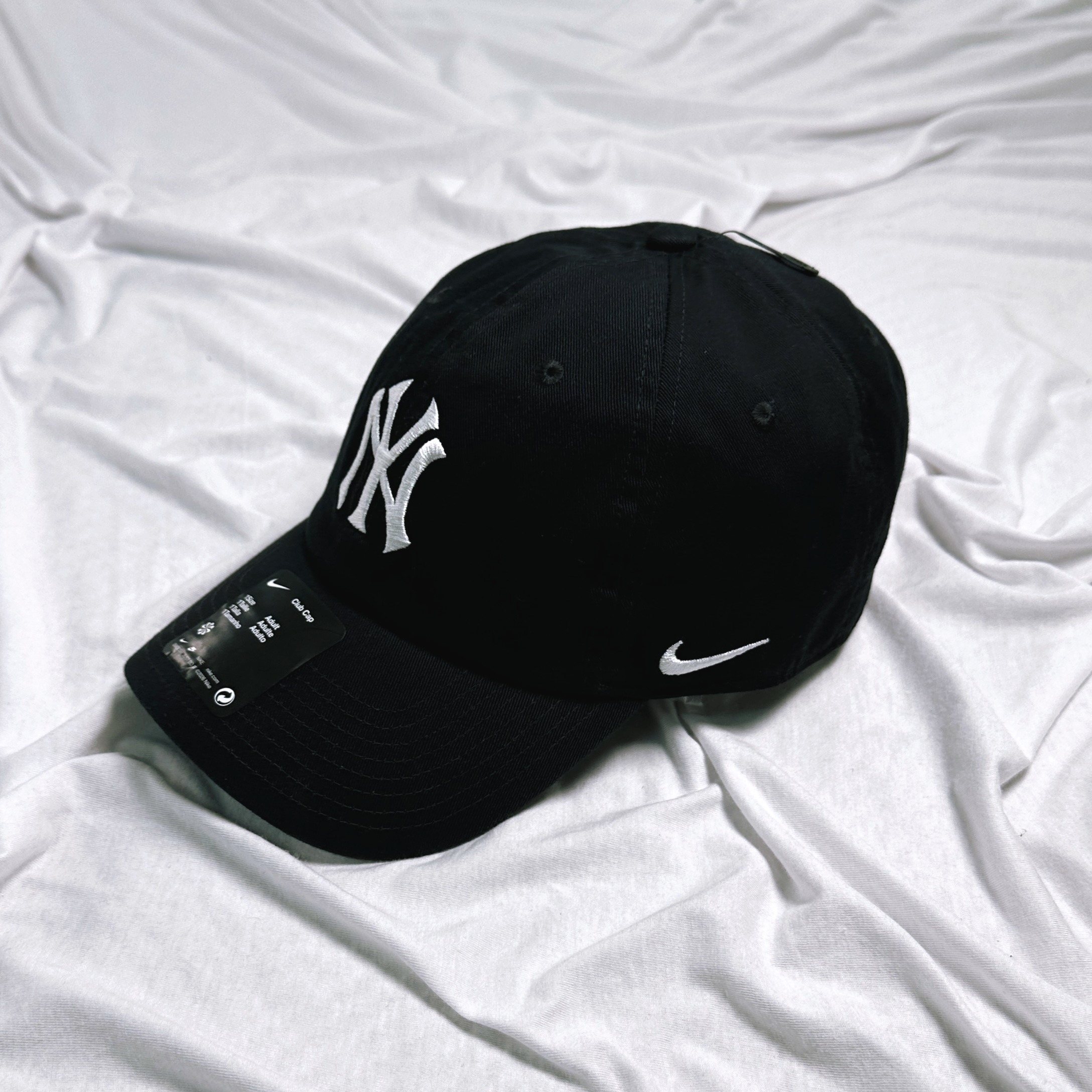나이키 MLB 모자 언스트럭처드 볼캡 뉴욕양키스 블랙, M/L