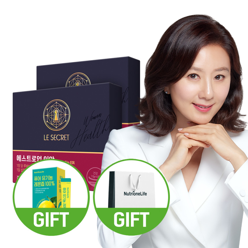 르시크릿 김희애 에스트로업 2박스 2개월분 여성 갱년기 면역 사진 3