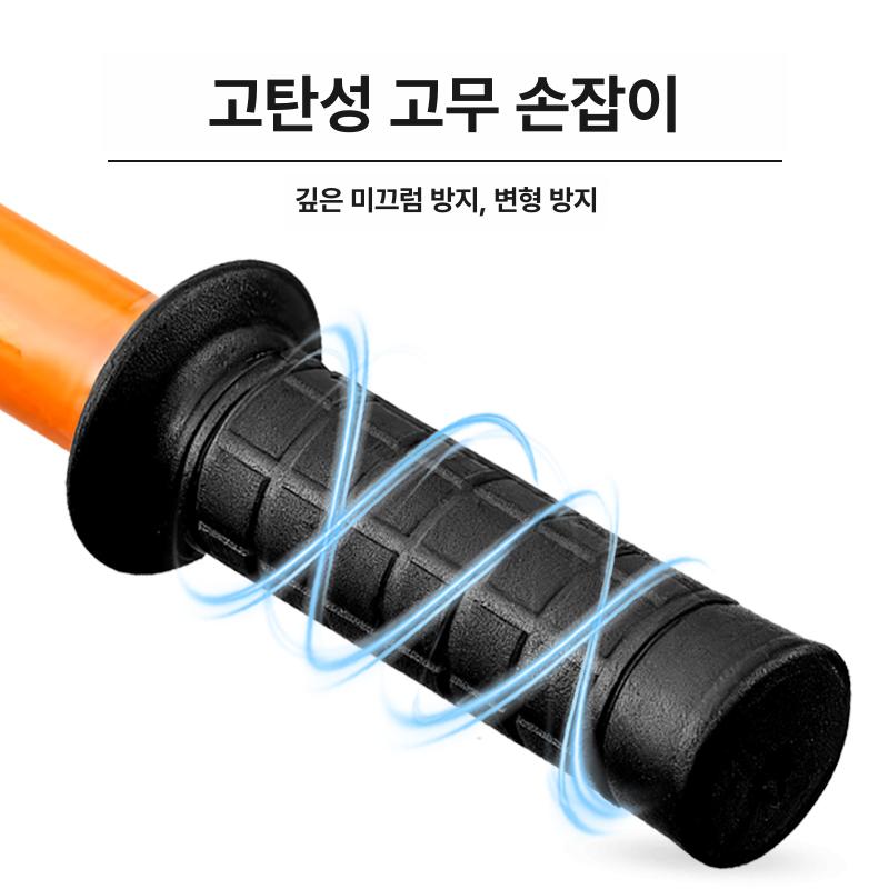 차선 라인기 마커 주차장 도로 바닥 운동장 코트 선명한 선긋기 표시 4륜 이동식 푸쉬형 10인치 나일론 2륜 - 상세 이미지 4