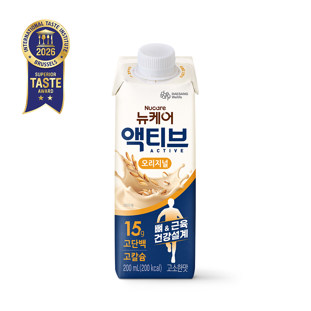 뉴케어 액티브 오리지널 200 mL 24팩 균형영양식 + 뉴케어 영양간식 시니어뼈건강 노인영양식 영양음료 이미지 3
