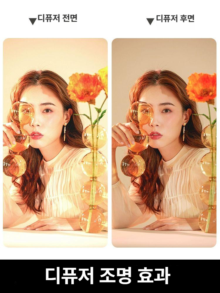 대형 반사판 이동식 확산판 전신 고정대 촬영용품 조명판 바퀴 사진 배경천 거치대 - 상세 이미지 3
