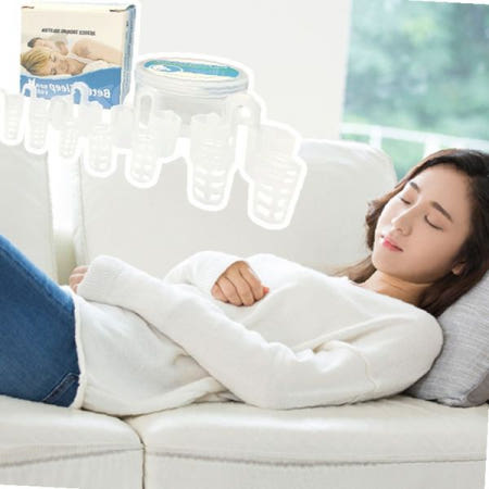 수면 중 코골이 보조 기구 실리콘 비강 확장 클립 숙면 유도 호흡 개선 도구