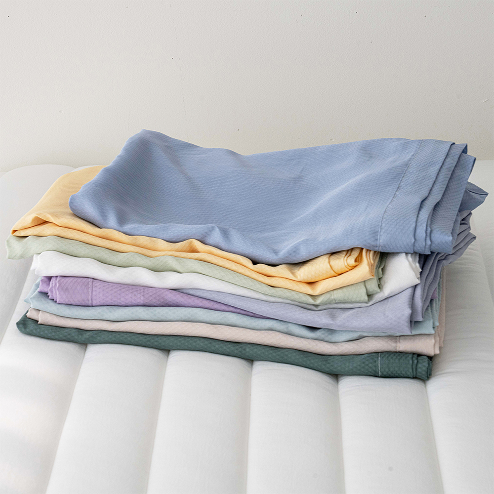 시원한 풍기 냉감 인견 워싱 여름 홑이불단품 9color - 상품 이미지