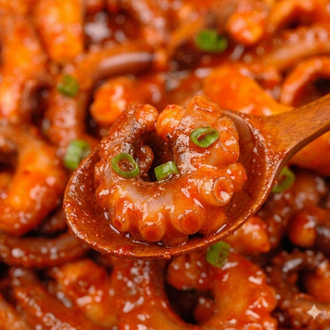 낙지볶음 냉동 밀키트 500g 밥도둑 술안주 캠핑 친절한어부씨 - 상품 이미지