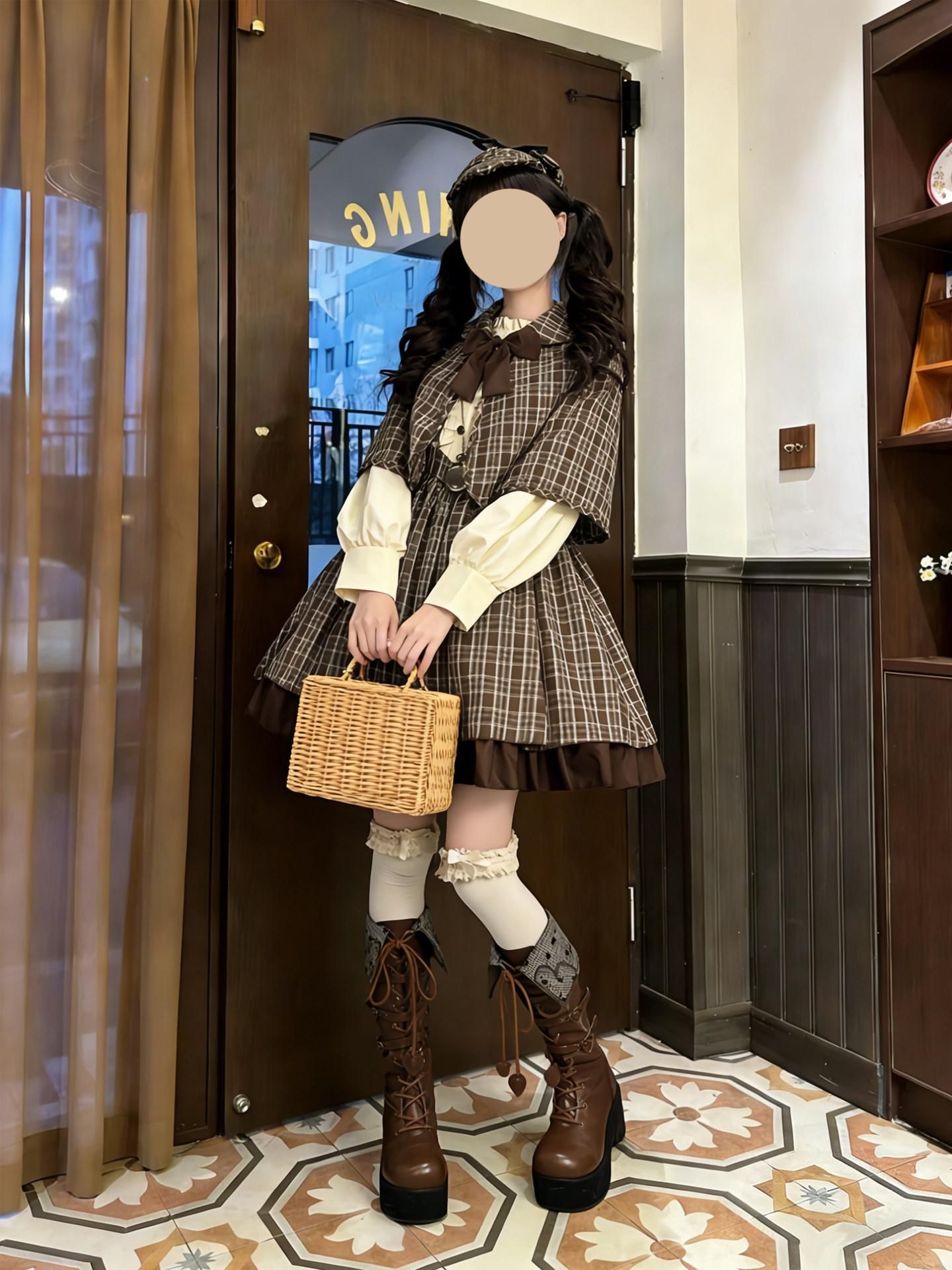 탐정복 탐정 홈즈 무대 망토 튬 풀세트 복장 코스프레 코스튬 원신 탐험가 남녀 근대 의상 - 상품 이미지
