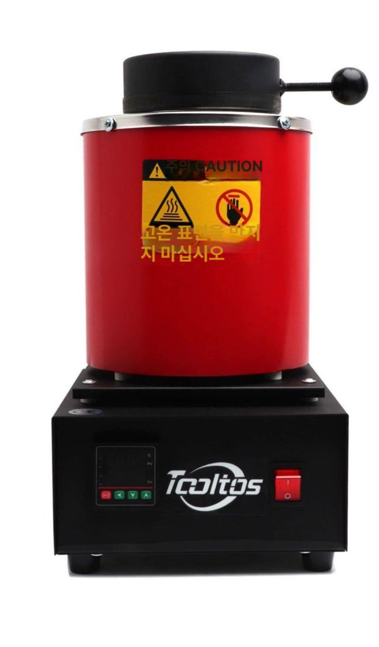 전기 용광로 소형 은 전기로 용해로 1kg~3kg 구리 금 고철 주조 주물 전기용광로 - 상품 이미지