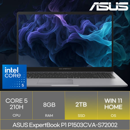 ASUS ExpertBook P1 P1503CVA-S72002 (SSD 2TB_WIN11)_마우스+장패드증정 AN