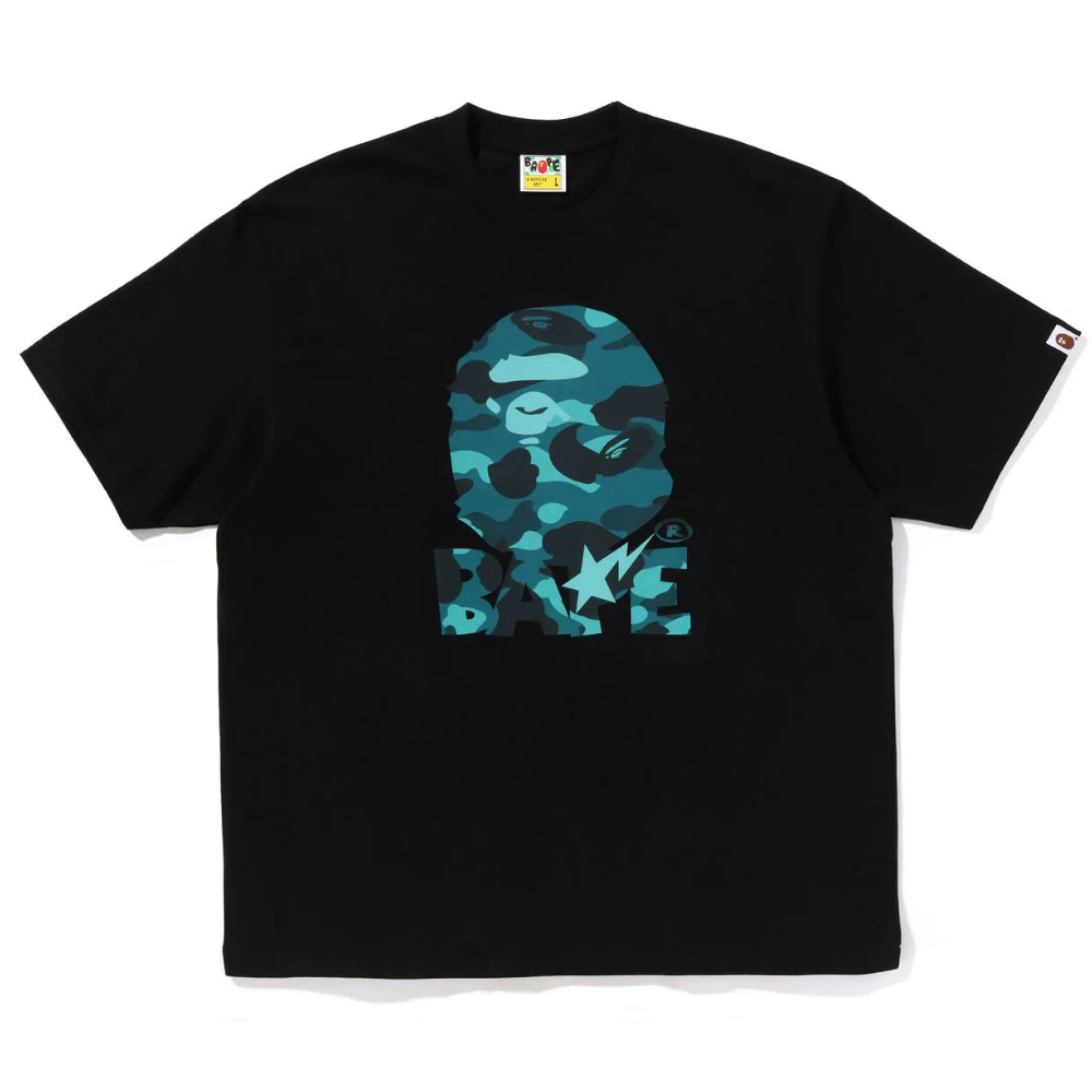 베이프 반팔티 COLOR CAMO APE HEAD RELAXED FIT TEE 1M30-110-325 - 상품 이미지