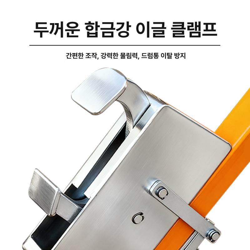 차선 라인기 마커 주차장 도로 바닥 운동장 코트 선명한 선긋기 표시 4륜 이동식 푸쉬형 10인치 나일론 2륜 - 상세 이미지 2