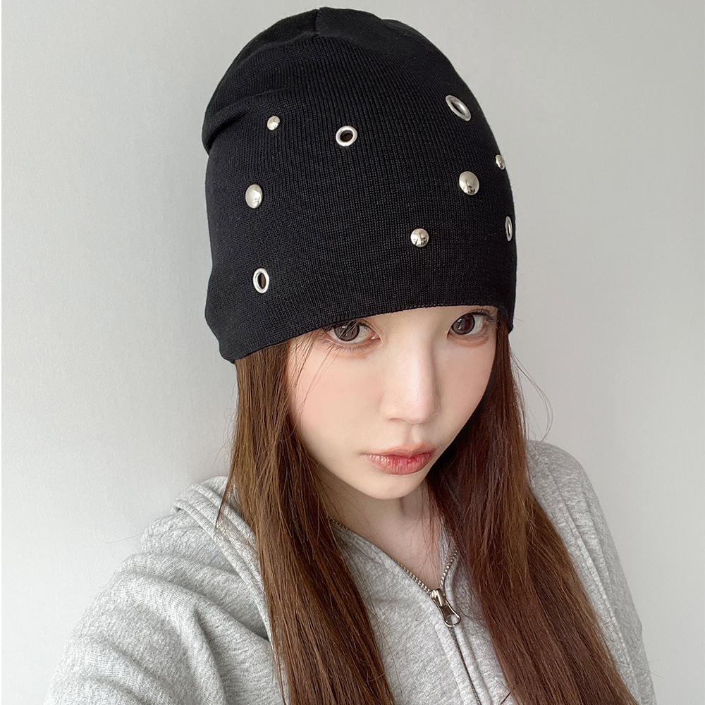 여름비니 스터드 찡 비니 얇은 비니 이미지 6