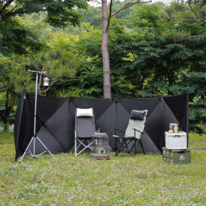버팔로 5면 오토 윈드스크린 캠핑 바람막이 원터치 사이드월 블랙 카키 사... 운동러 솔직 후기 | 실사용 리뷰 - 상품 이미지 3