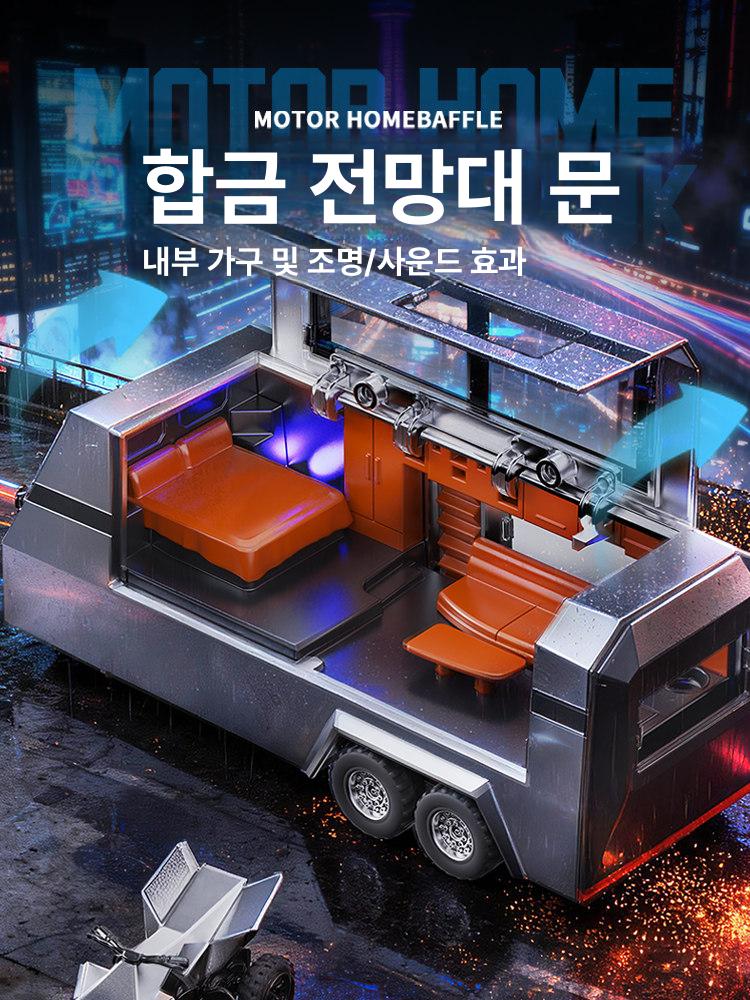 RC 테슬라 피카 전문가용 오프로드 드리프트 합금 모델 사이버 픽업 스탠다드 [단일 리튬 배터리] - 상세 이미지 3