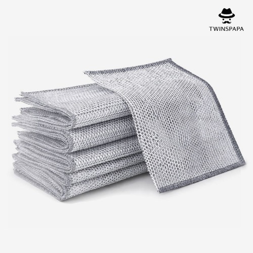주방 은사 수세미 20x20cm 20개 세트(P0000UEF) - 상품 이미지