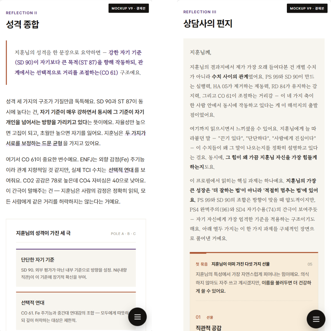 TCI 기질 검사 및 전문 해석 패키지 (성인 1인 온라인 검사 + 20P 심층 리포트) 상품 이미지