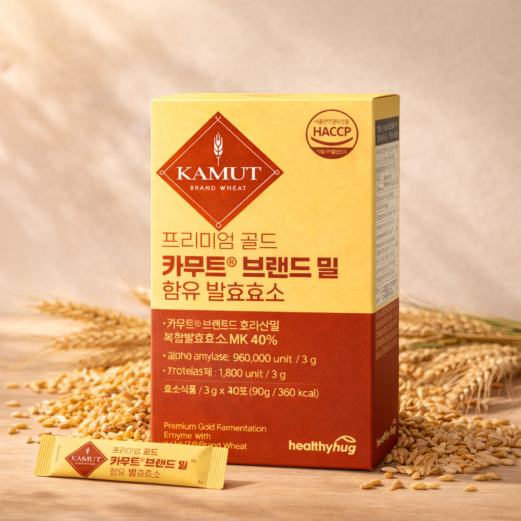캬무트효소 골드 카무트 가무트 효소 먹는법 발효곡물 분말 스틱 30포, 3개 - 상세 이미지 4