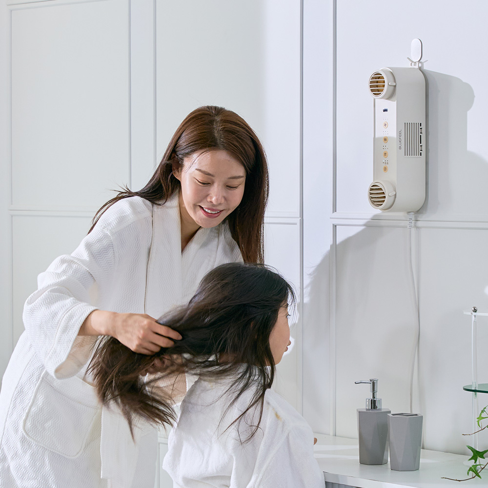 블루필 듀얼젯 바디드라이어 에어샤워 욕실 바디 건조기 드라이기 드라이 발 몸 이미지 8