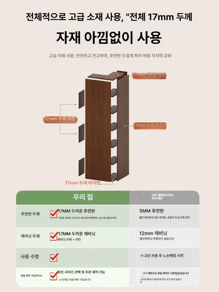 낮은 책장 서재 책꽂이 선반 모듈 수납 철제 조립식 파티션 인테리어 거실 메종드보 이동식 - 상세 이미지 4