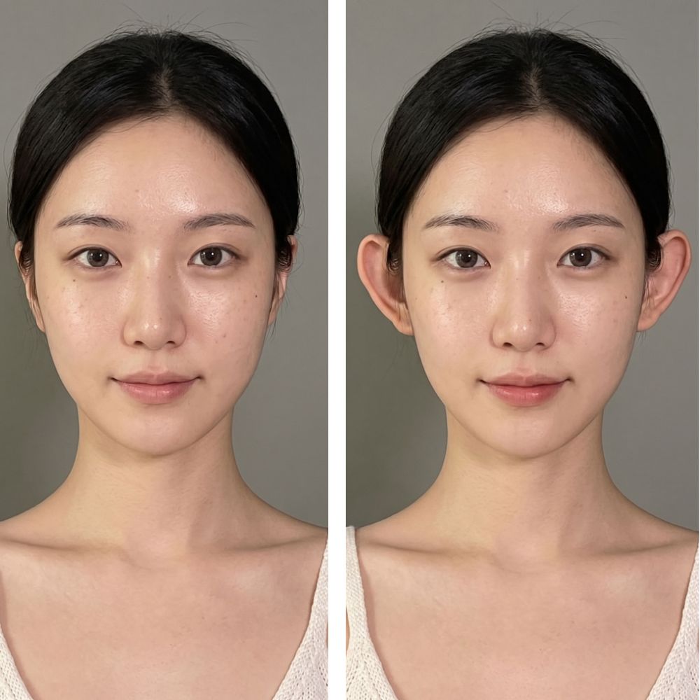 누운귀테이프 60P 요정귀테이프 스티커 귀세우는 패치 엘프귀 접힌귀 귀또렷 교정 이미지 3