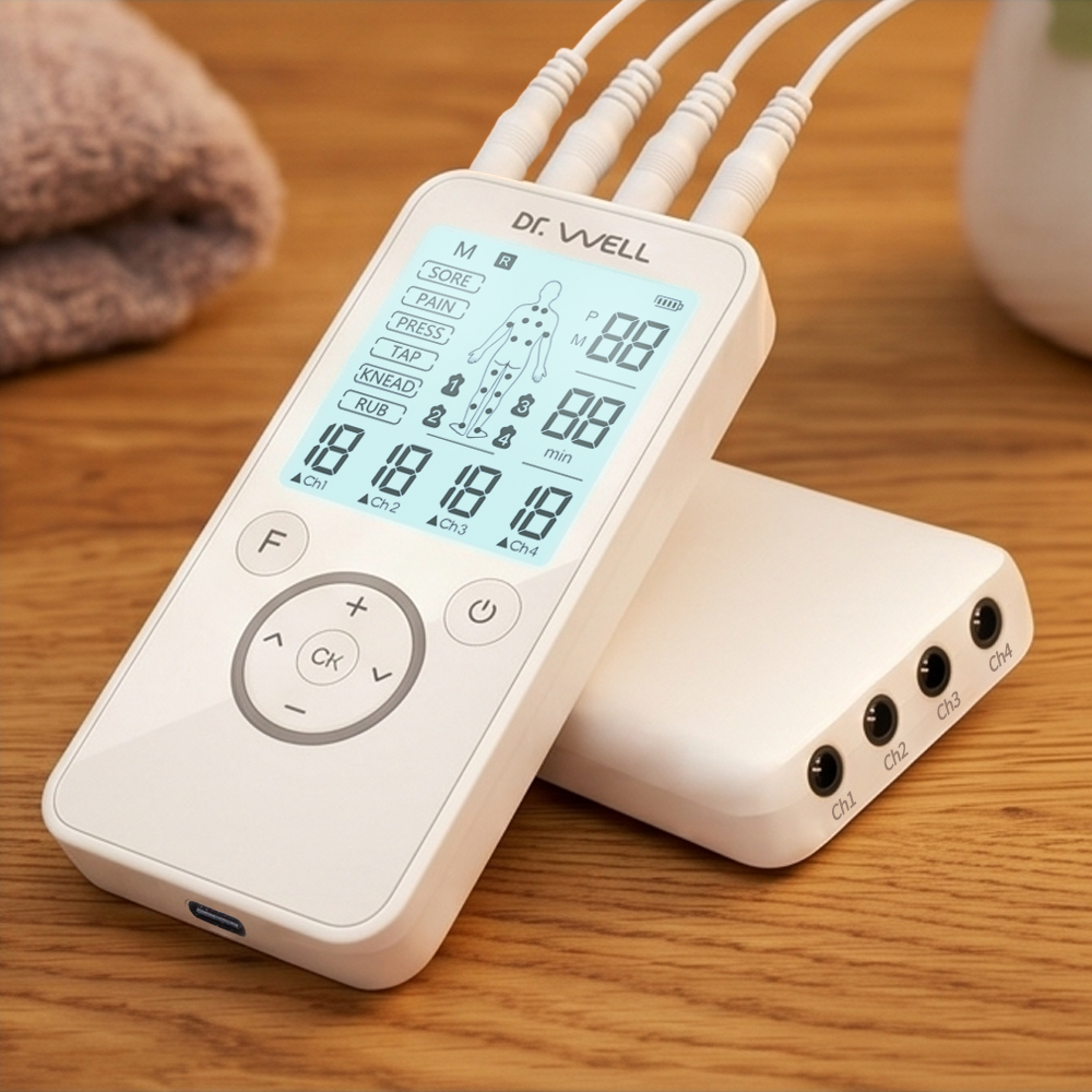 닥터웰 EMS 저주파 마사지기 자극기 8패드 시원맥스 안마기 DR-488 치료기 아님 이미지 7