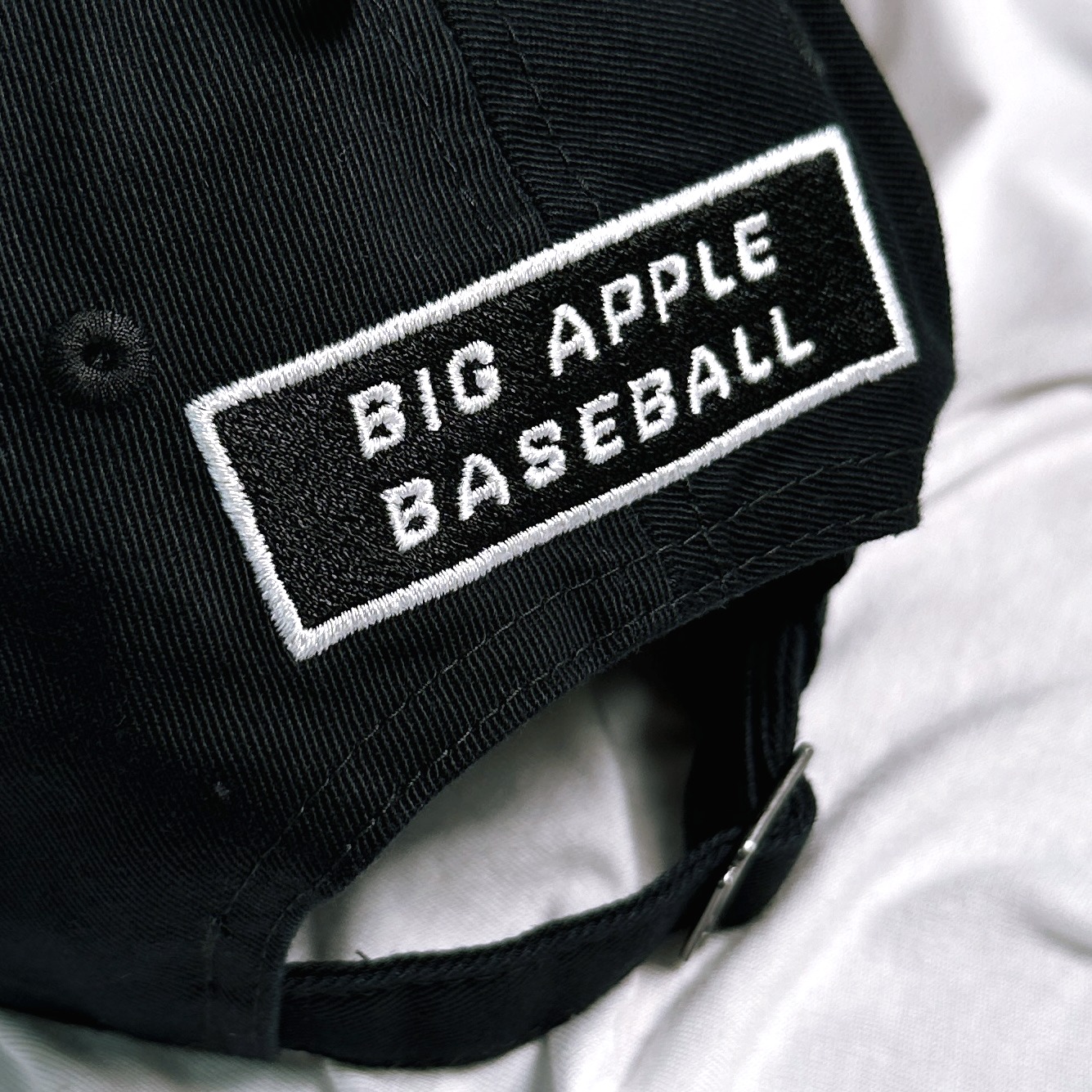 나이키 MLB 모자 언스트럭처드 볼캡 뉴욕 메츠 블랙 M/L - 상세 이미지 4