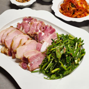 삼형제고기 훈제 삼겹살 220g 보쌈 참나무 훈연 캠핑 바베큐 맛있게 먹은 솔직 후기 - 상품 이미지 4