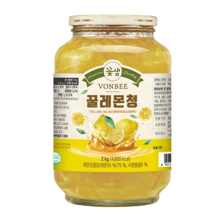 본비 레몬청 2kg 코스트코