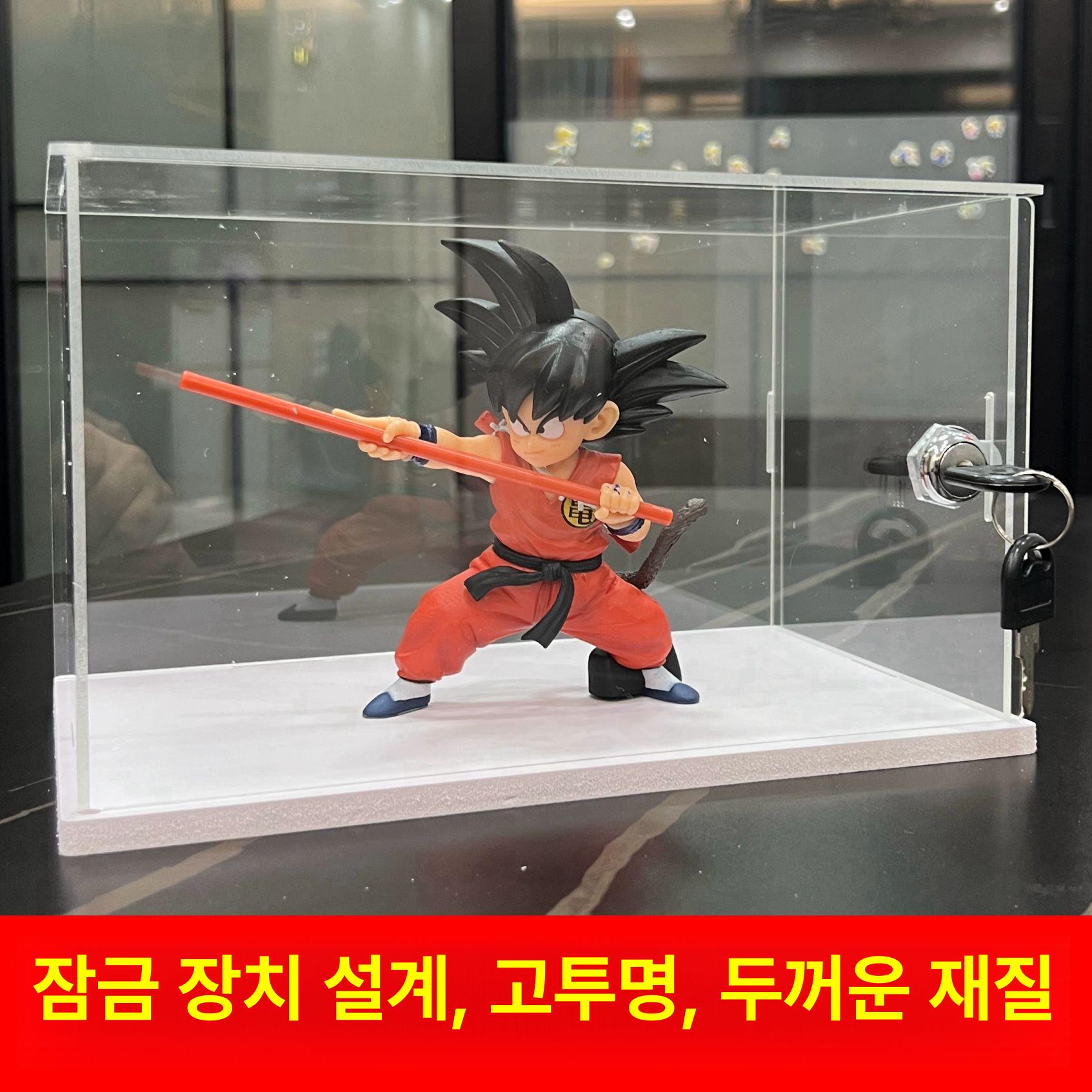 아크릴 케이스 피규어 보관용 잠금 장치 보관 진열 거치대 진열장 전시장 프라모델 - 상세 이미지 4