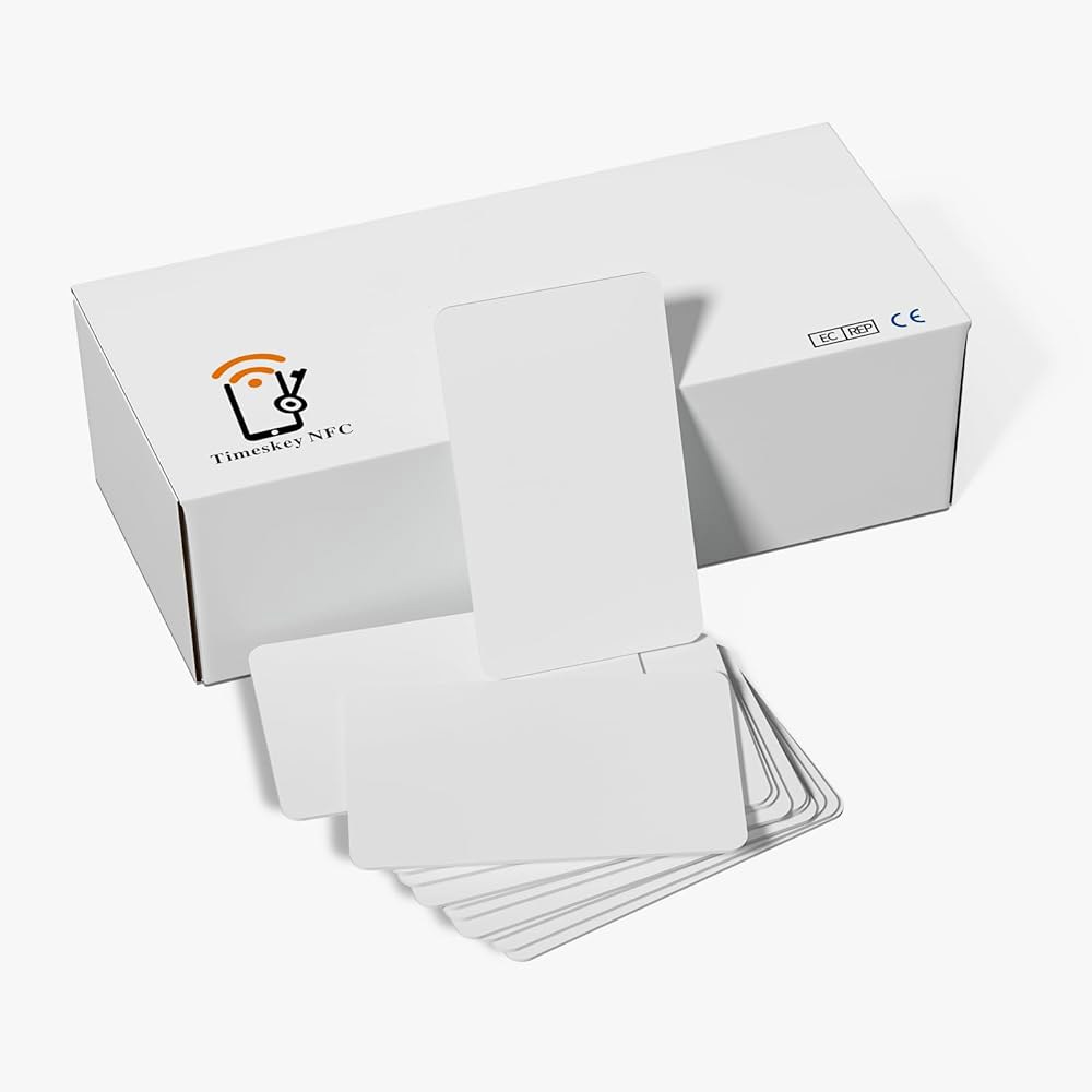 200pcs MF 클래식 1K 13.56mhz RFID 카드 ISO 14443A 태그 s50 1k 접근 제어용 프린팅 가능한 빈 카드, 호텔 키 캐드 100pcs - 상품 이미지