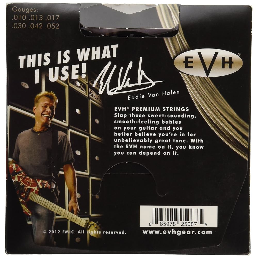 EVH 프리미엄 일렉트릭 기타 줄 - .010 .052 - 상세 이미지 2