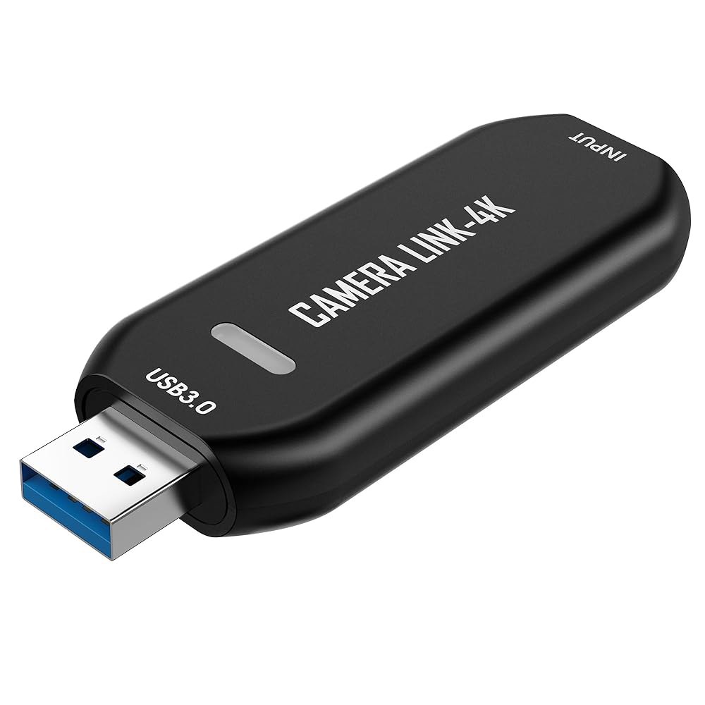 VIXLW 캠 링크 4K u2013 외부 캡처 카드, 웹캠으로서의 DSLR 캠코더 액션캠, HDMI에서 USB 3.0, 4K60 / 1080p120으로 만나다 스트림 녹음, OBS - 상품 이미지
