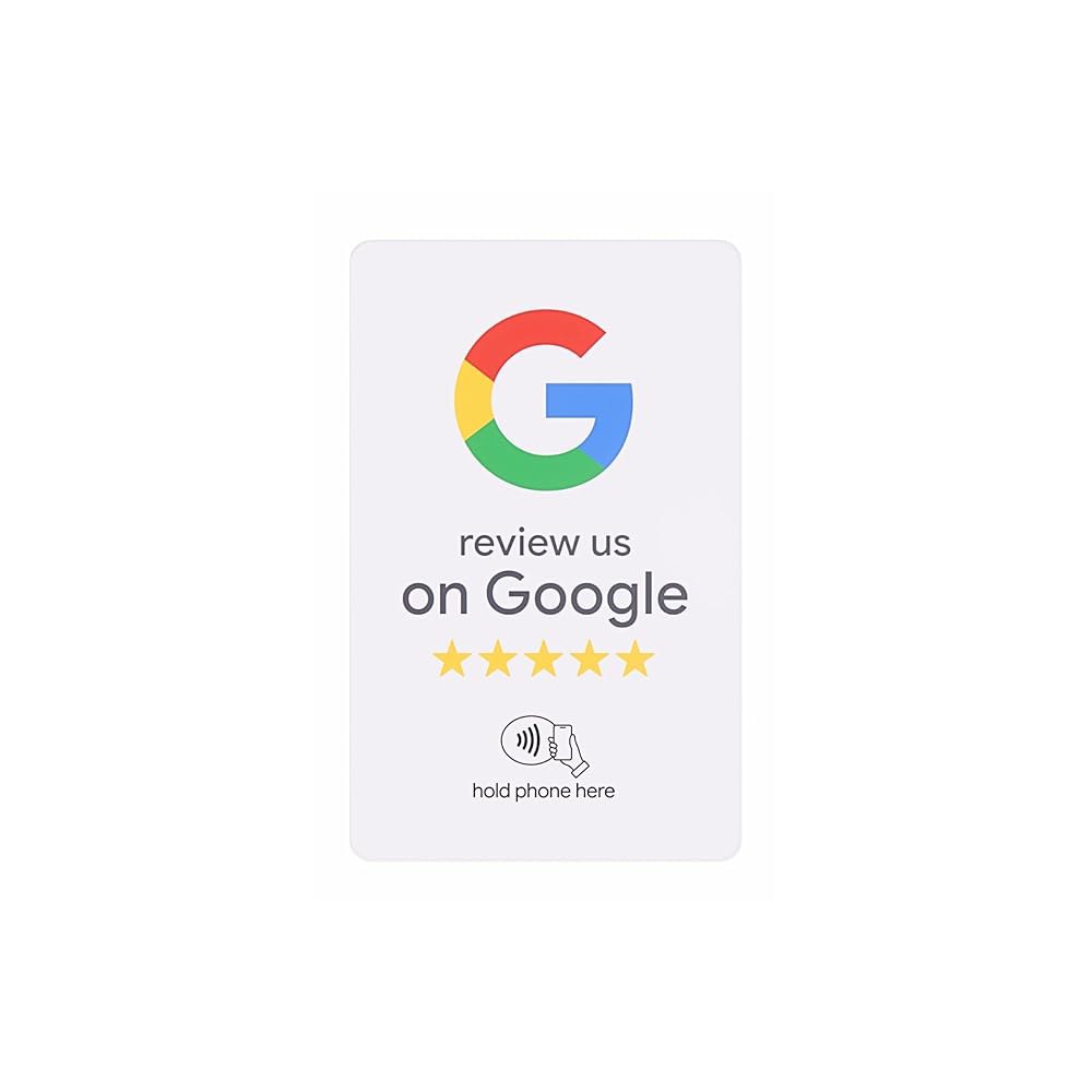 Google 리뷰 탭 카드 - 중소기업용 NFC 및 QR 코드 카드, 더 많은 고객 리뷰, 사무실, 박람회 벤더 부스, 필수 마케팅 액세서리 용품 필수품 1 - 상세 이미지 3