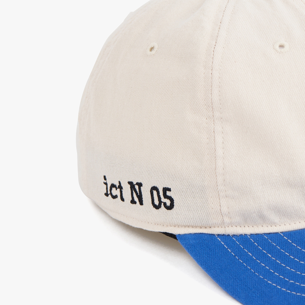 라운드트랙 Cotton LA Logo Cap_beige/blue 이미지 6