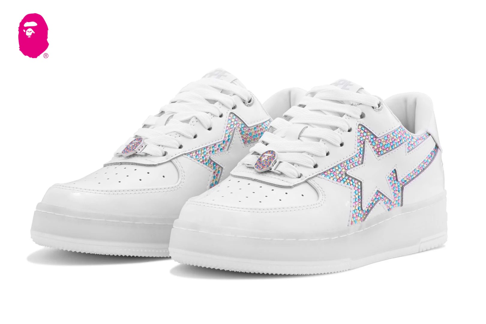 베이프 우먼즈 운동화 BAPE STA ICON 3 1M30-291-323 - 상세 이미지 2